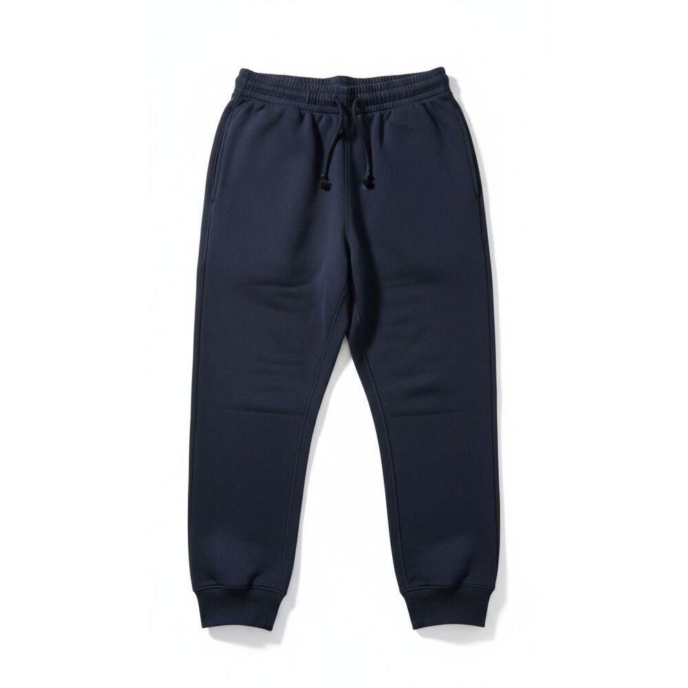 Men's All In Motion Jogger Sweatpants Size Large L Navy Blue Athletic Fleece